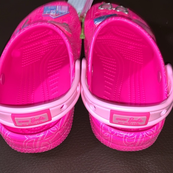 Barbie Pink CROCS Clogs J1 - Picture 4 of 5